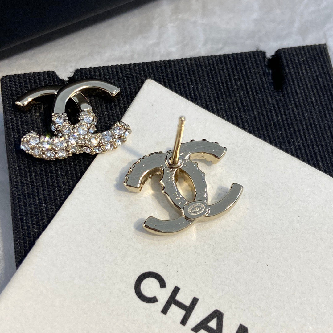 Chanel Half Side Earrings