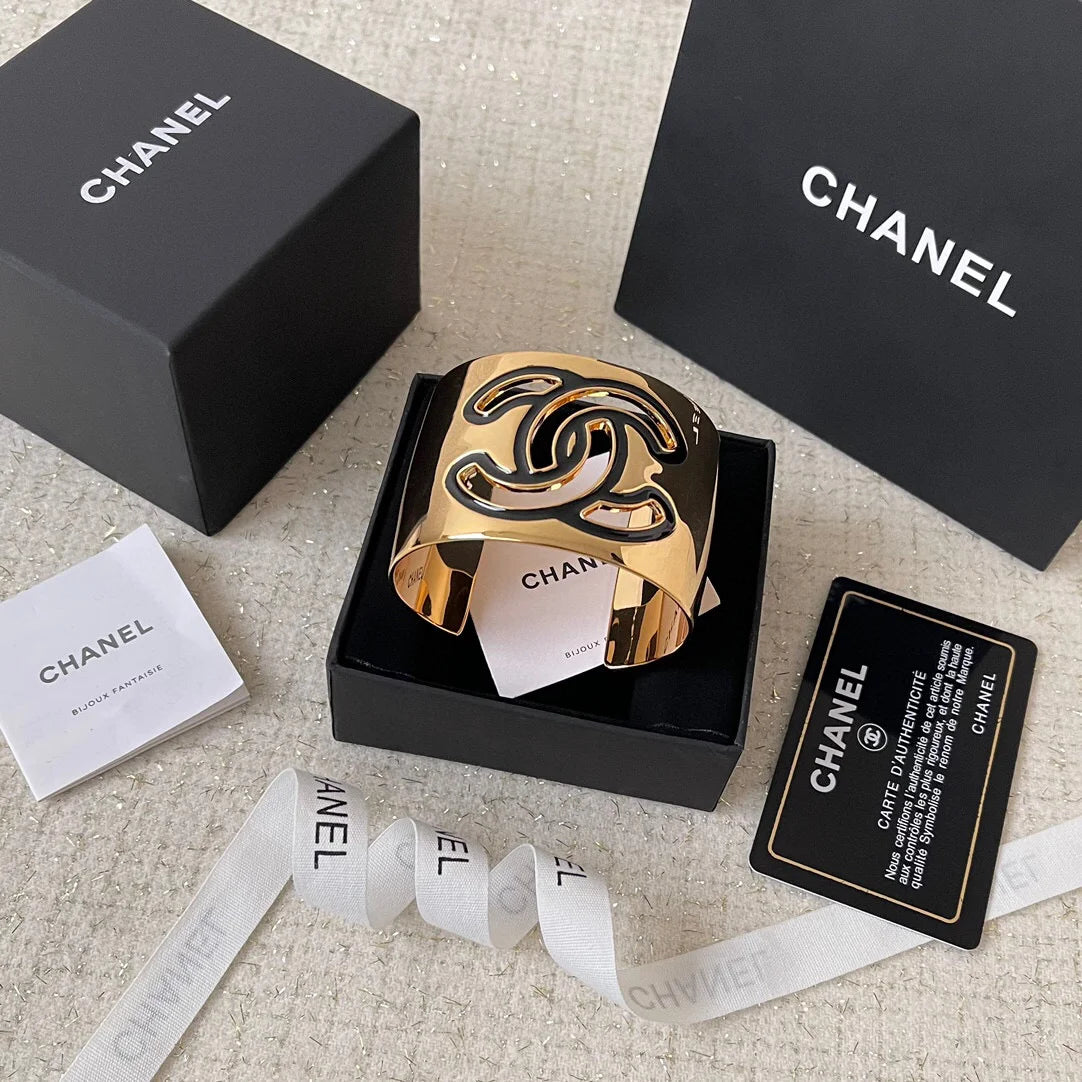 Chanel Logo Cuff
