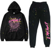 Hip Hop Spider Hoodie Set