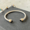 David Yurman Silver Bangle