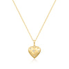 Heart Pendant Star Necklace
