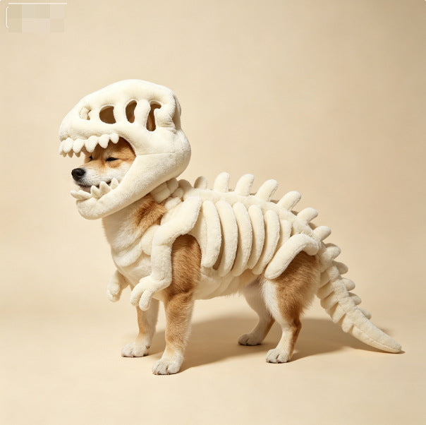 Dinosaur Skeleton Pet Clothing