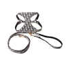 Dior Pet Chest and Back Harness Leash Set