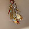 Christian Louboutin Color Diamond Heel
