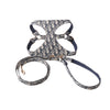 Dior Pet Chest and Back Harness Leash Set
