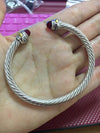 David Yurman Silver Bangle