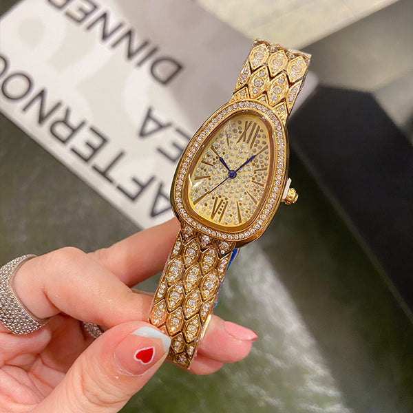 BVLG Serpenti Diamond Watch