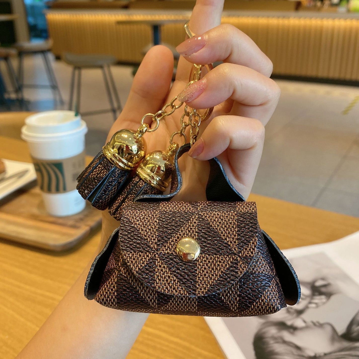 LV Bag Keychain