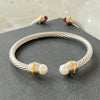 David Yurman Silver Bangle
