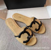 Chanel Leather Flat