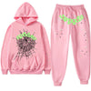 Hip Hop Spider Hoodie Set
