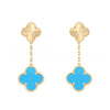 VCA Magic Alhambra 2 Motif Earrings