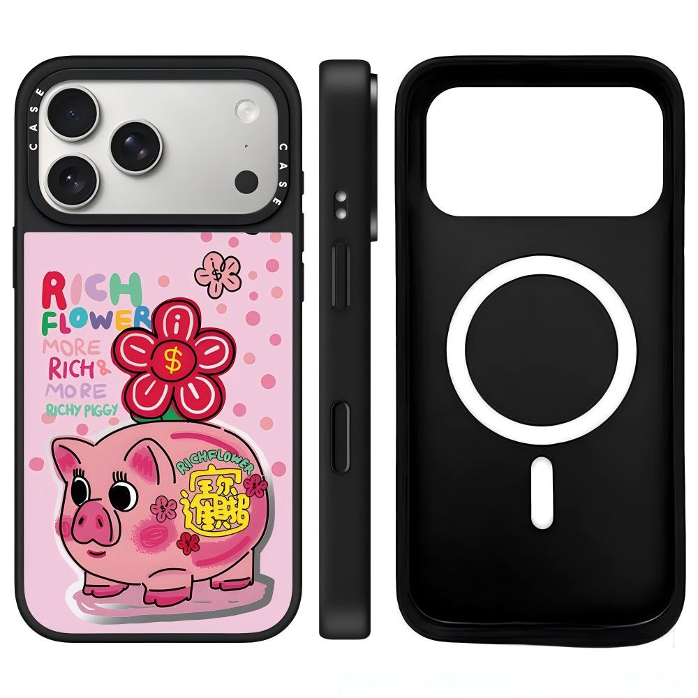 CASETiFY Rich Flower MagSafe Phone Case