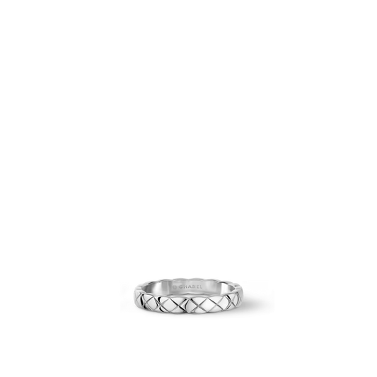 Chanel Coco Crush Ring Quilted Motif