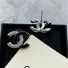 Chanel Black Earrings