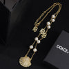 Dolce&Gabbana Shell Pearl Necklace
