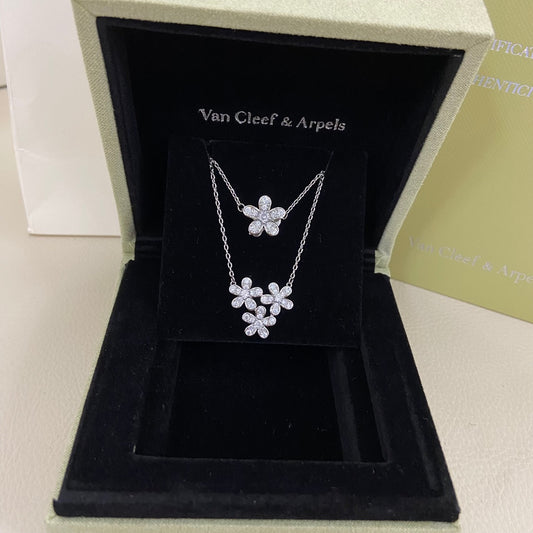 VCA Flower Diamond Necklace