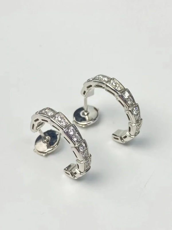 BVLG Serenpenti Diamond Earrings