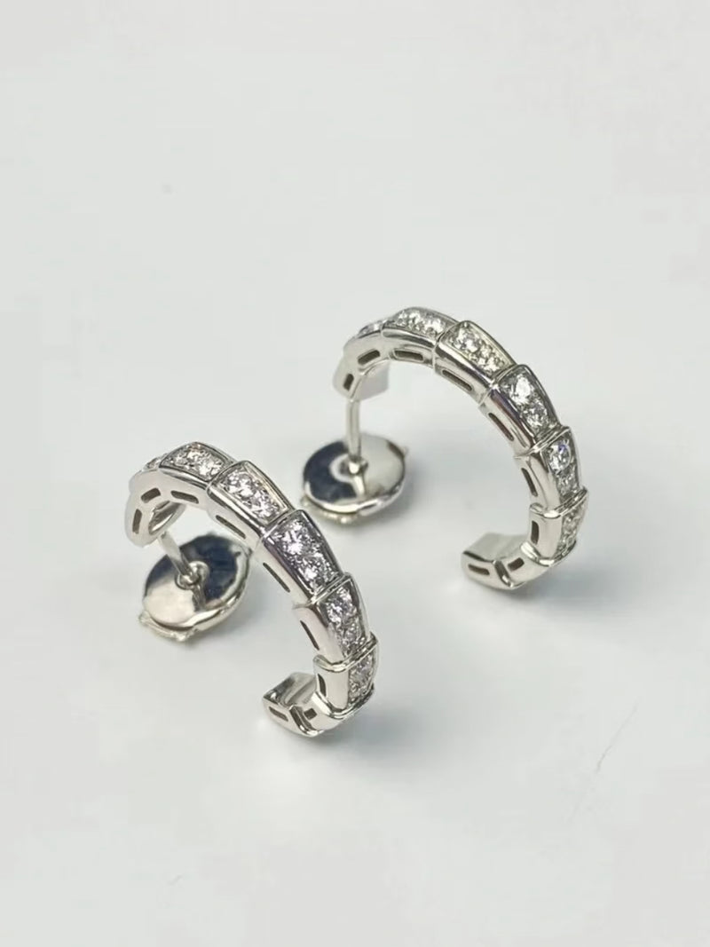 BVLG Serenpenti Diamond Earrings