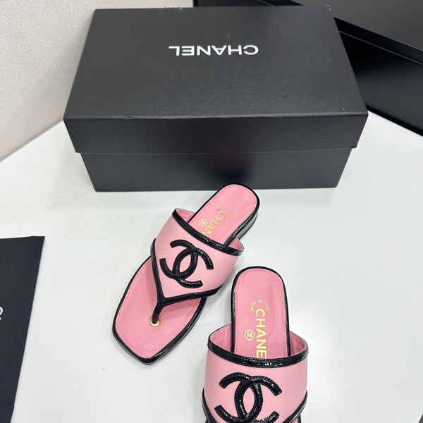 Chanel Pink Slipper