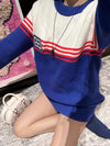 Gucci Blue Long Sweater