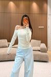 Chrome Hearts Off-Shoulder T-Shirt