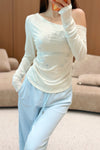 Chrome Hearts Off-Shoulder T-Shirt