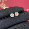 Cartier Juste un Clou Three Dangle Diamond Earrings