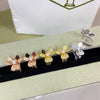 VCA Three Leave Flower Earstud
