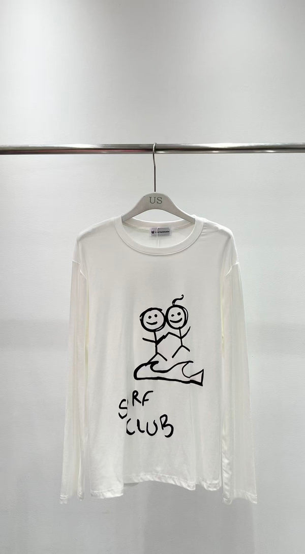 Urban Sophistication White and Black T-Shirt