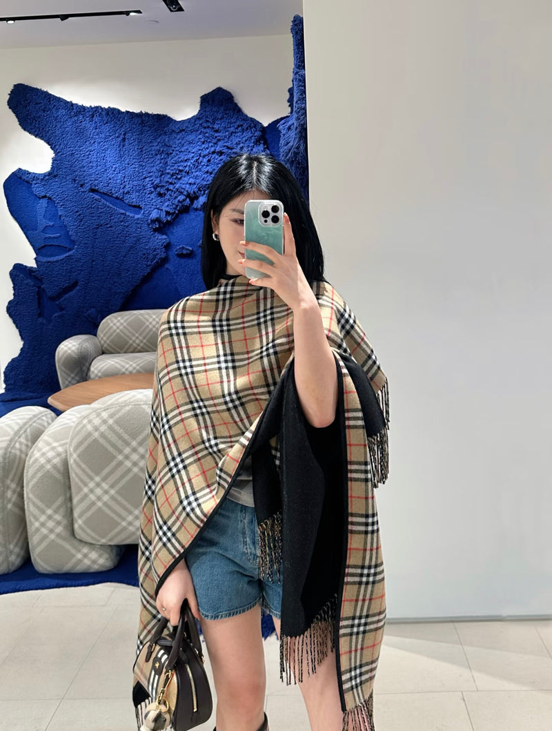 Burberry 双面帽