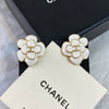 Chanel Camellia Earrings