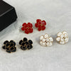Chanel Camellia Earrings