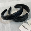 Chanel Leather Hair Band