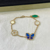 VCA Blue Butterfly Bracelet