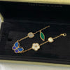 VCA Blue Butterfly Bracelet