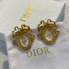 Dior Badge Earrings