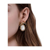 Dior Badge Earrings
