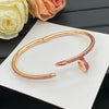Cartier Pink Diamond Nail Bangle