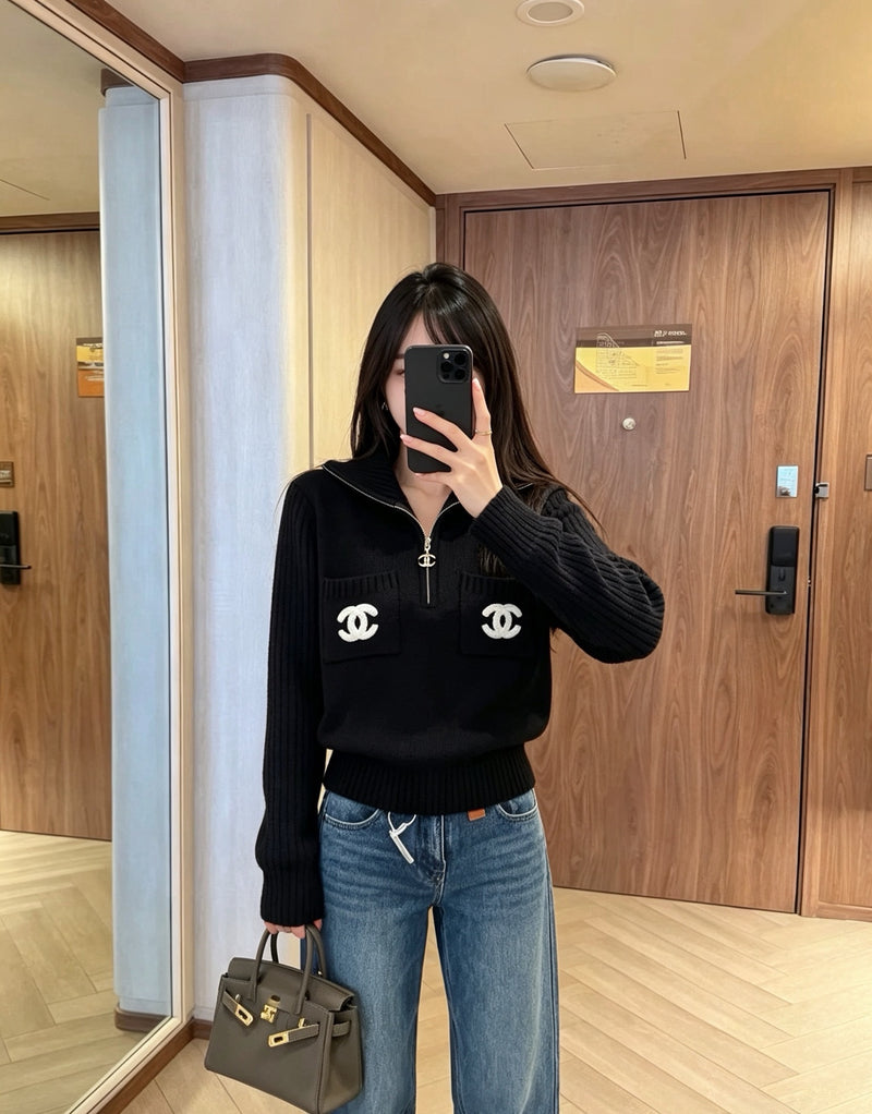 Chanel Pocket Sweater