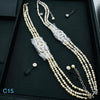 Chanel Three Layer Pearl Necklace