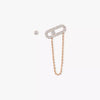 Messika Move Uno Chain and Stud earrings Diamond Earrings