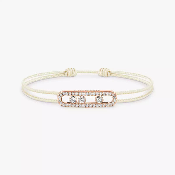 Messika CARE(S) Cord Pavé Bracelet Diamond Bracelet