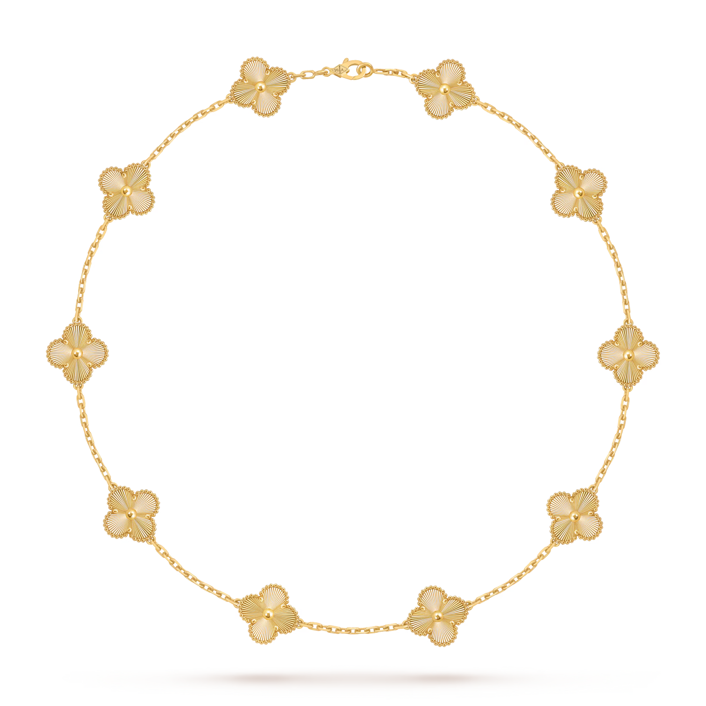 VCA Vintage Alhambra necklace, 10 motifs